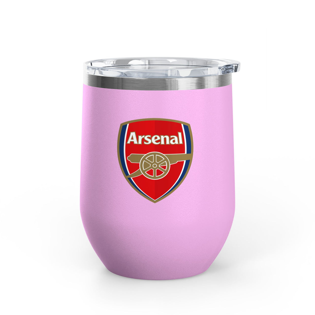 Arsenal Wine Tumbler - 12oz Insulated Drinkware for Fans