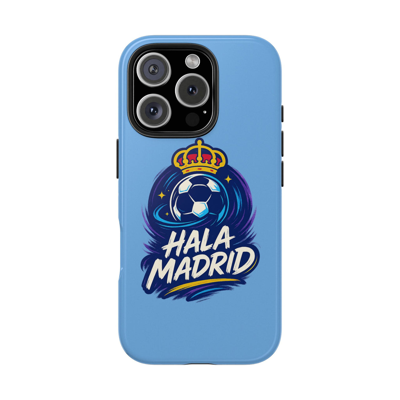 Real Madrid 'Hala Madrid' Tough Phone Case — Durable Soccer Fan Protective Case