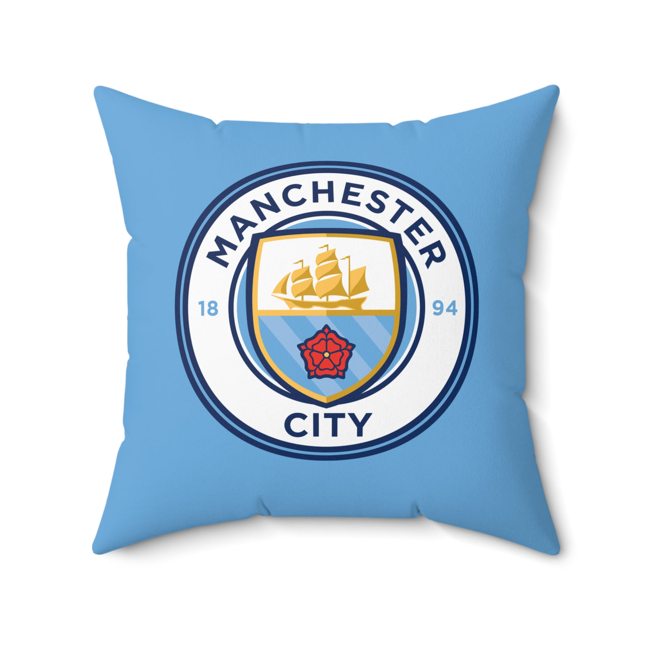 Manchester City Square Pillow