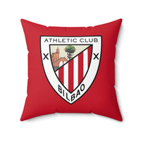 Thumbnail for Athletic Bilbao Spun Polyester Square Pillow