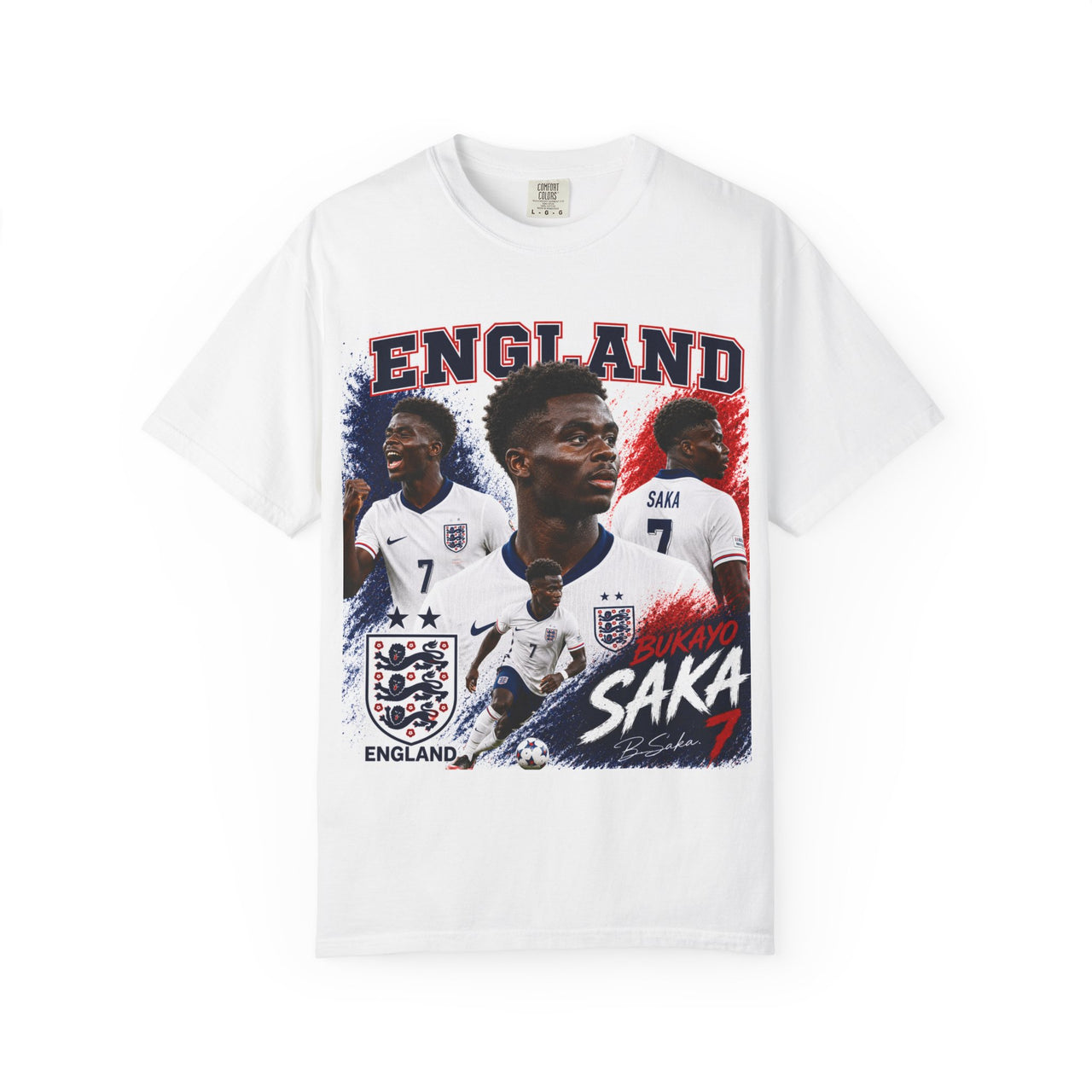 Bukayo Saka England Graphic Tee