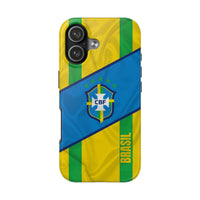 Thumbnail for Brazil National Team Phone Case -  (Stripes)