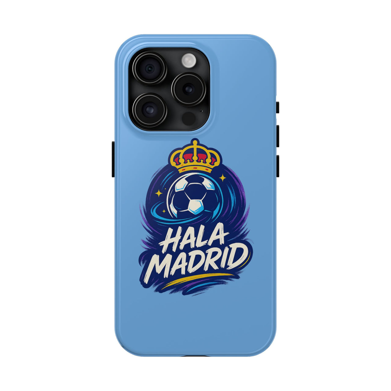 Real Madrid 'Hala Madrid' Tough Phone Case — Durable Soccer Fan Protective Case