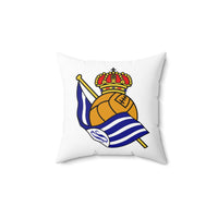 Thumbnail for Real Sociedad Spun Polyester Square Pillow