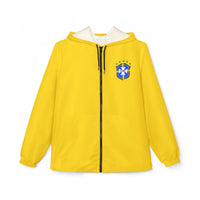 Thumbnail for Brazil National Team Unisex Windbreaker Jacket (AOP)