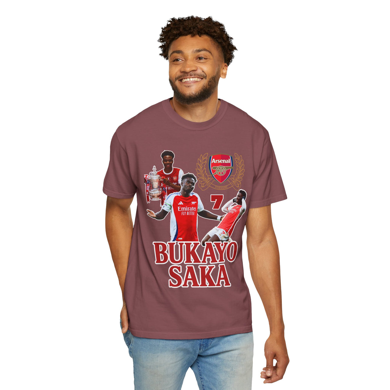 Bukayo Saka Graphic Tee - Unisex T-shirt