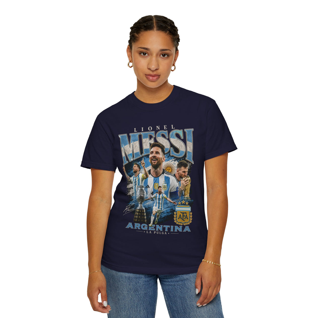 Lionel Messi Argentina Graphic Tee - Unisex