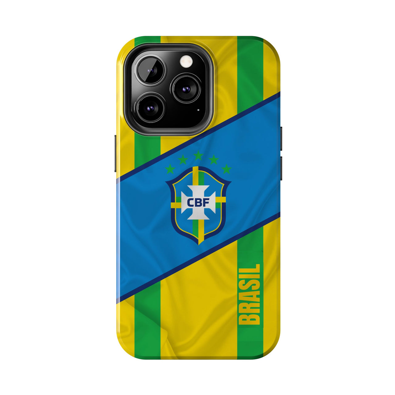 Brazil National Team Phone Case -  (Stripes)