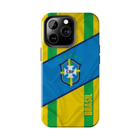 Thumbnail for Brazil National Team Phone Case -  (Stripes)