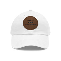 Thumbnail for PSG Dad Hat with Leather Patch (Round)