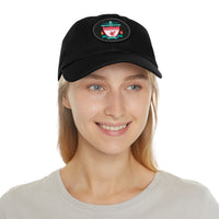 Thumbnail for Liverpool Dad Hat with Leather Patch (Round)