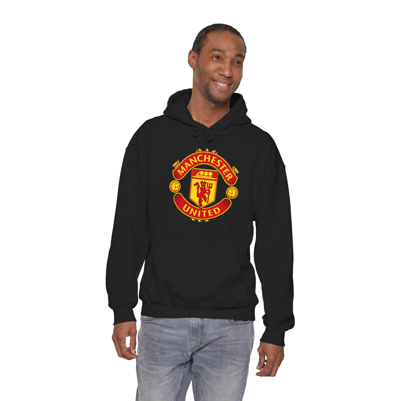 Manchester United Unisex Hooded Sweatshirt