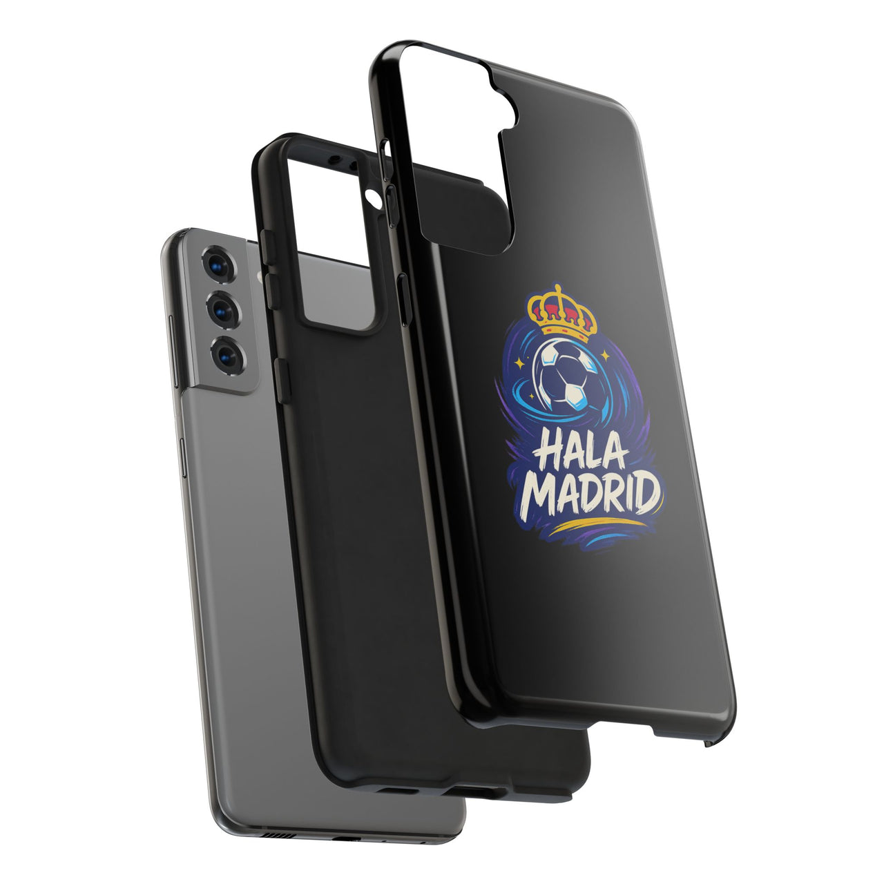 Real Madrid 'Hala Madrid'  Tough Phone Case - Black