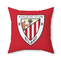 Thumbnail for Athletic Bilbao Spun Polyester Square Pillow