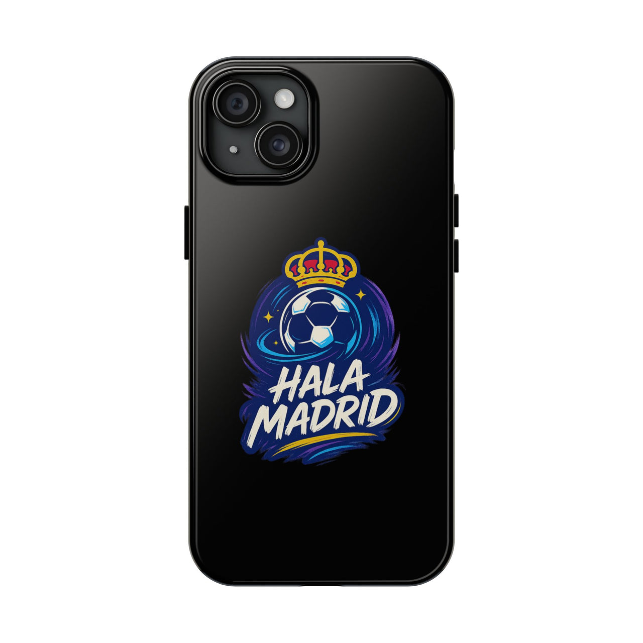 Real Madrid 'Hala Madrid'  Tough Phone Case - Black