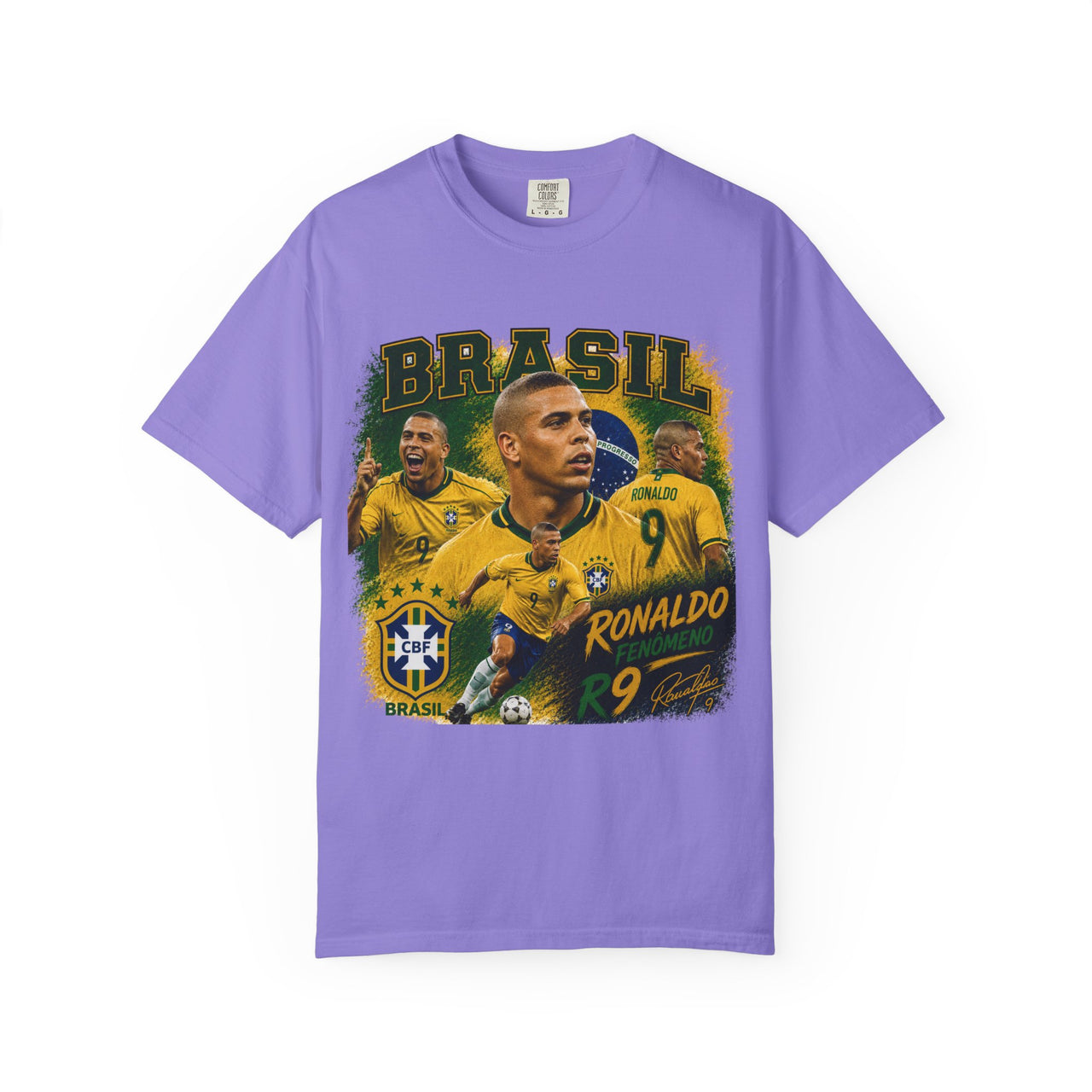 Ronaldo Phenomenon (R9) Brazil Graphic Tee