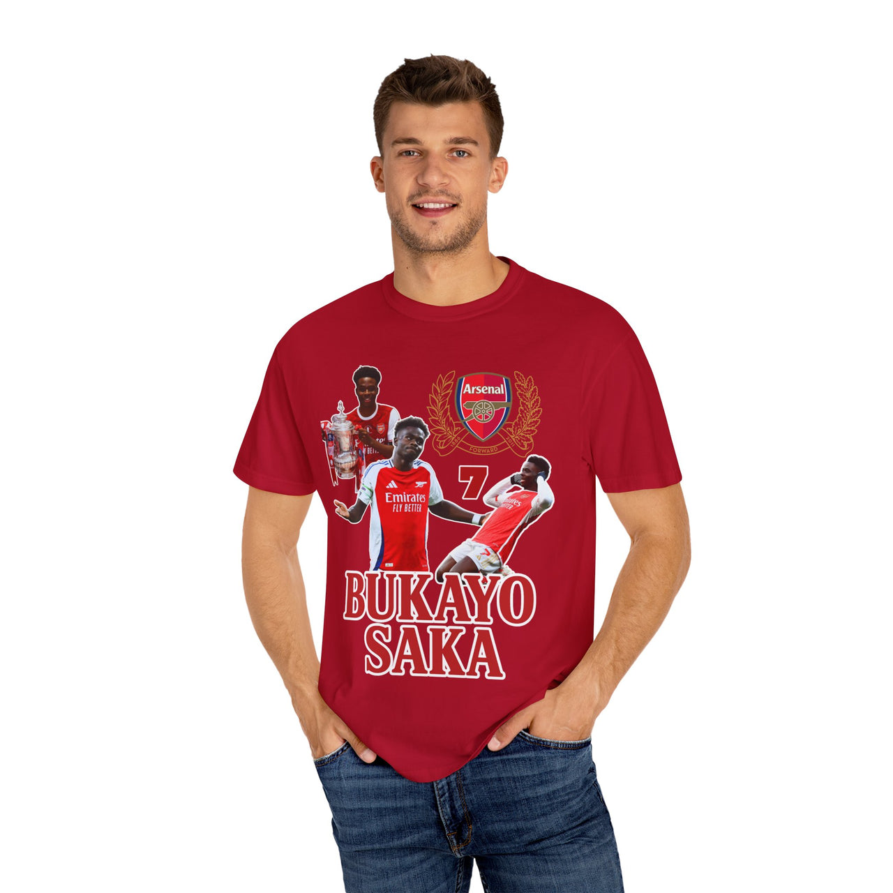 Bukayo Saka Graphic Tee - Unisex T-shirt