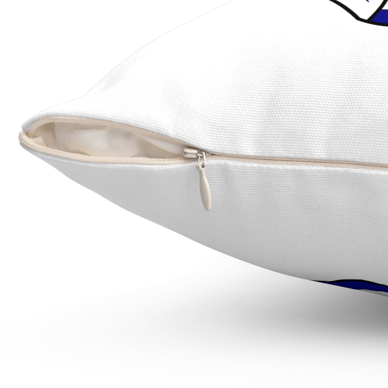 Real Sociedad Spun Polyester Square Pillow