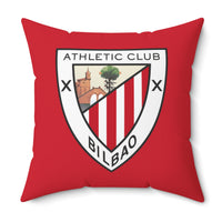 Thumbnail for Athletic Bilbao Spun Polyester Square Pillow