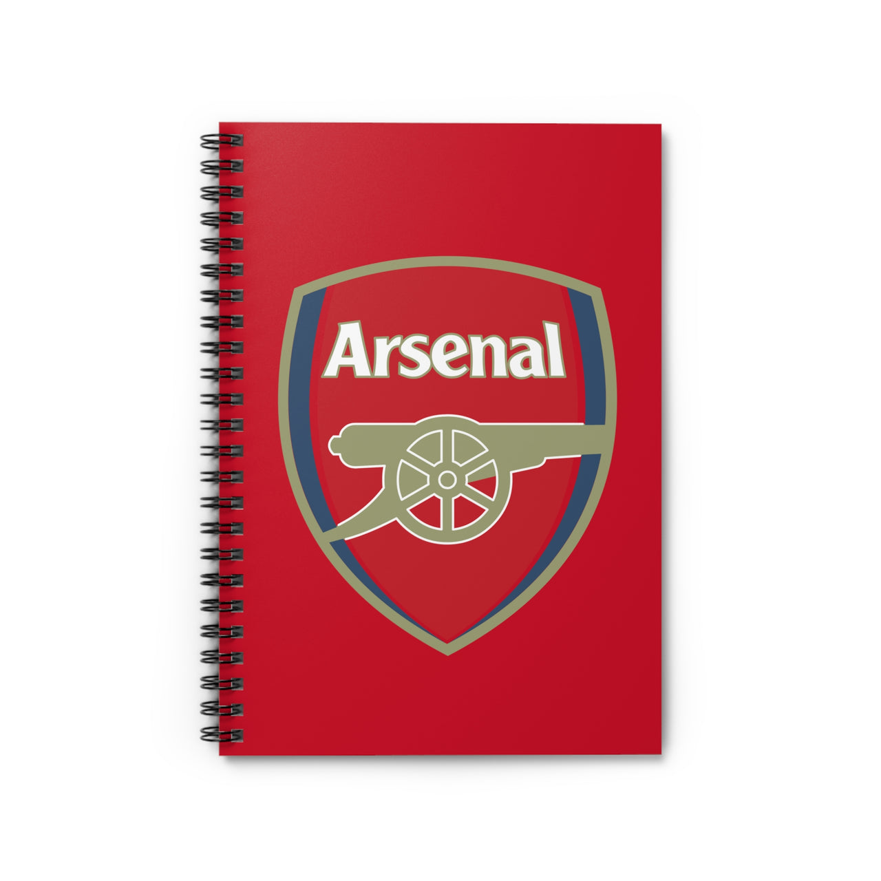 Arsenal Spiral Notebook - Ruled Line