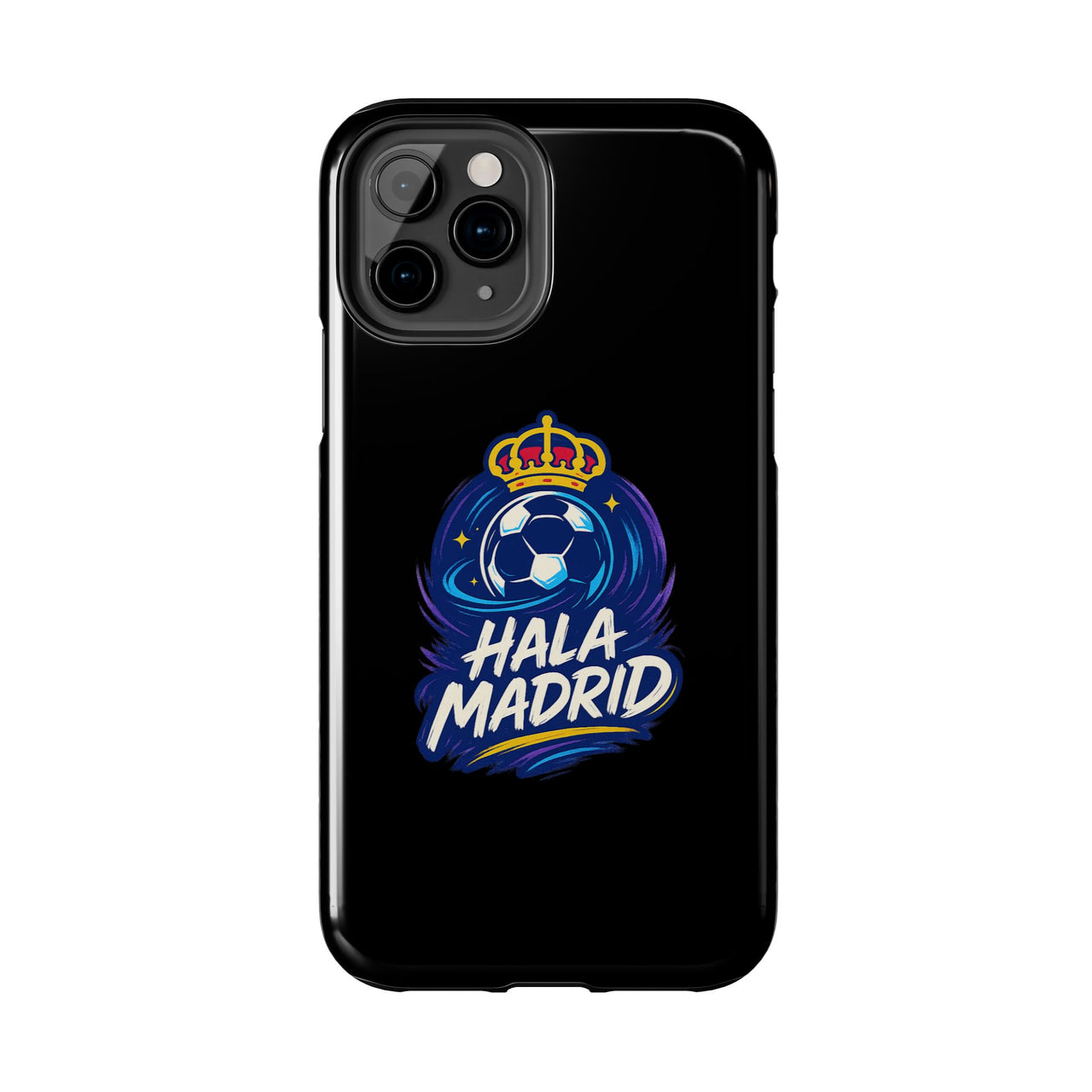 Real Madrid 'Hala Madrid'  Tough Phone Case - Black