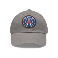 Thumbnail for PSG Dad Hat with Leather Patch (Round)