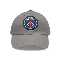 Thumbnail for PSG Dad Hat with Leather Patch (Round)