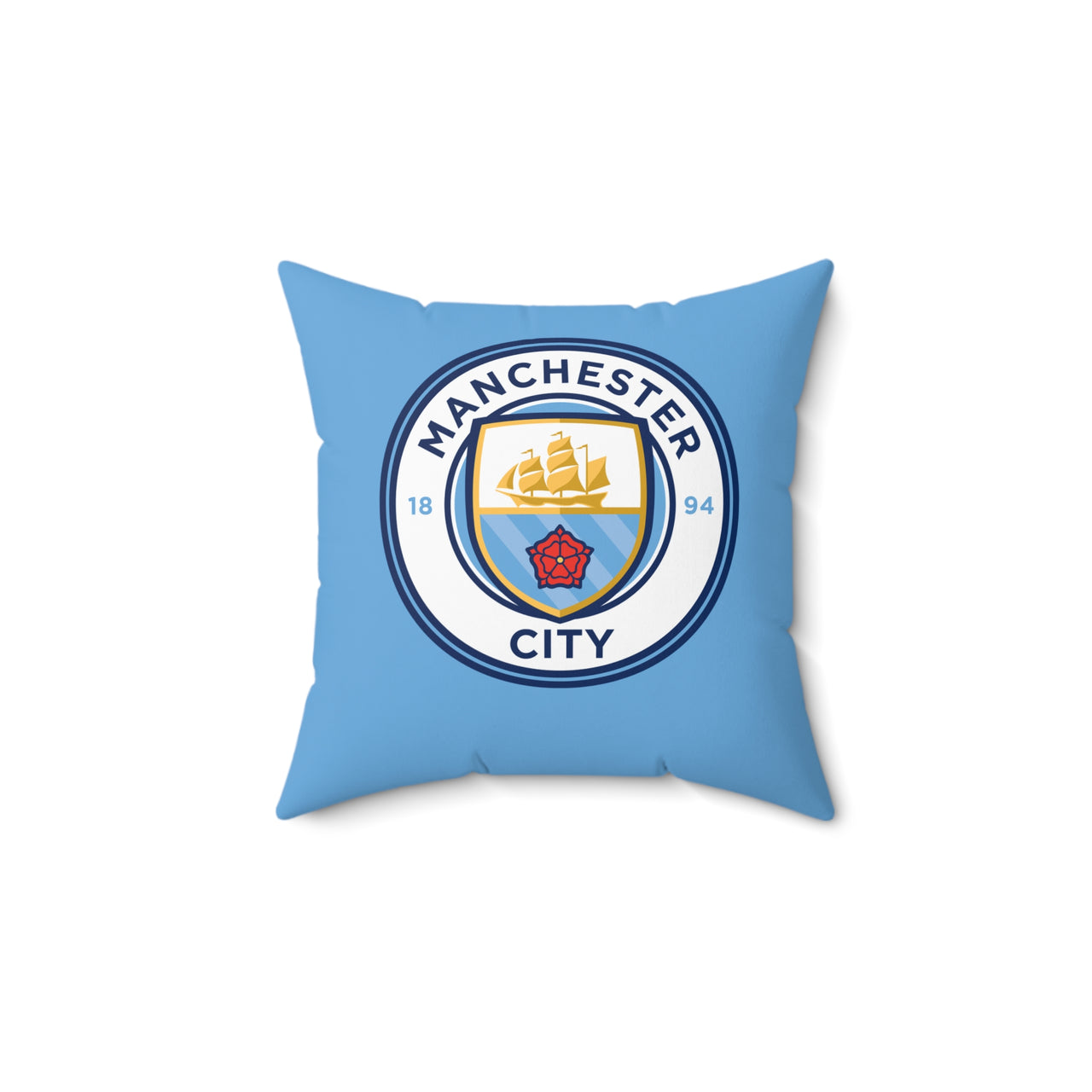 Manchester City Square Pillow