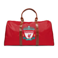 Thumbnail for Liverpool Waterproof Travel Bag - Dark Red