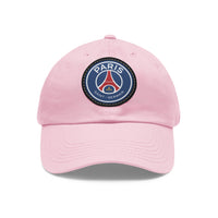 Thumbnail for PSG Dad Hat with Leather Patch (Round)