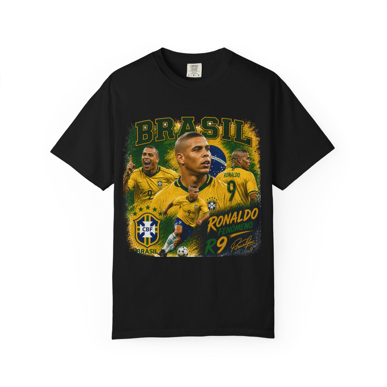 Ronaldo Phenomenon (R9) Brazil Graphic Tee