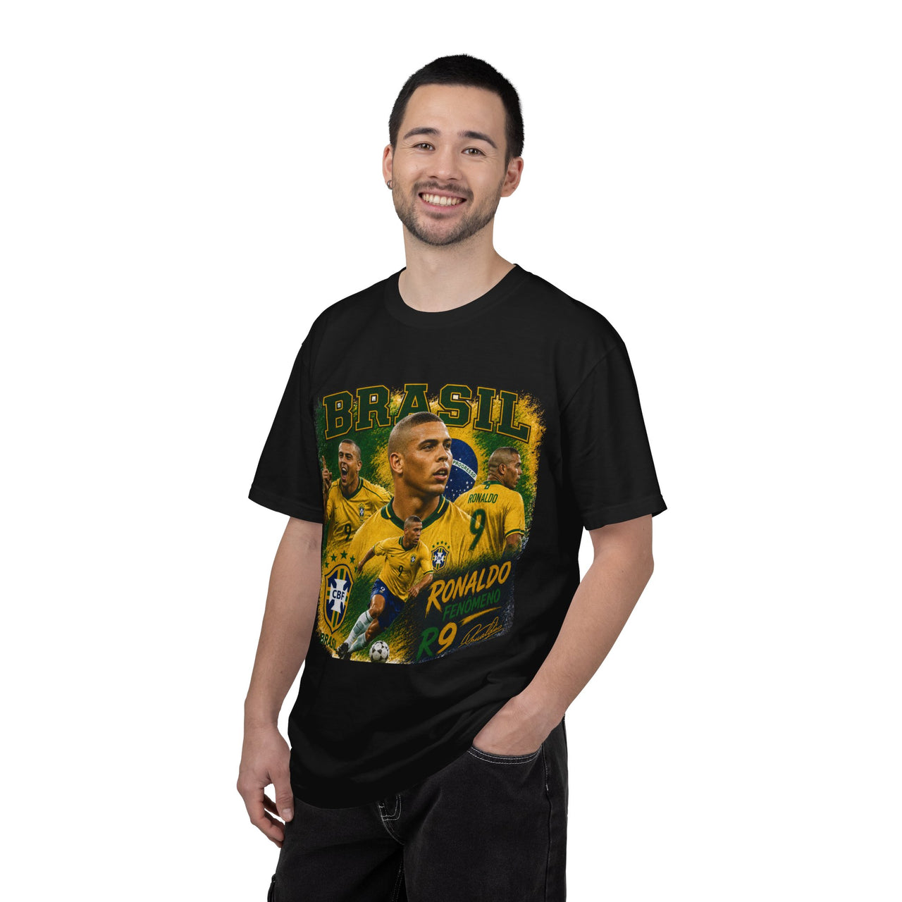 Ronaldo Phenomenon (R9) Brazil Graphic Tee