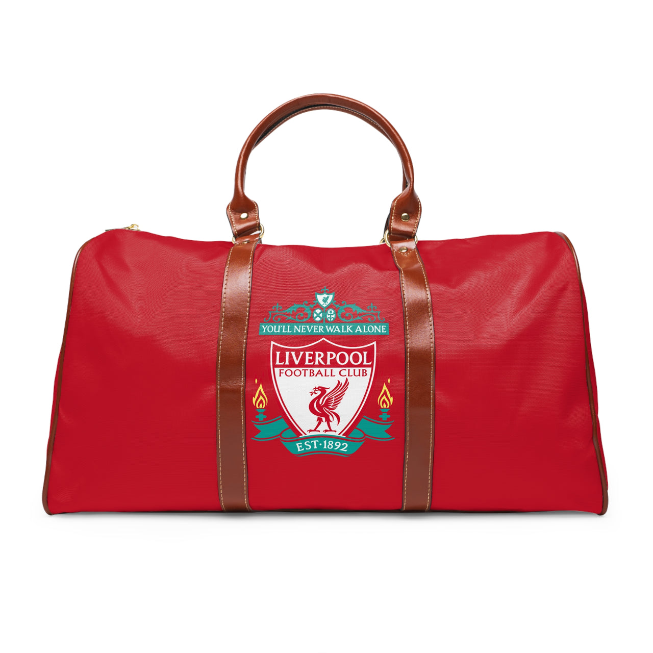 Liverpool Waterproof Travel Bag - Dark Red