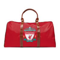 Thumbnail for Liverpool Waterproof Travel Bag - Dark Red