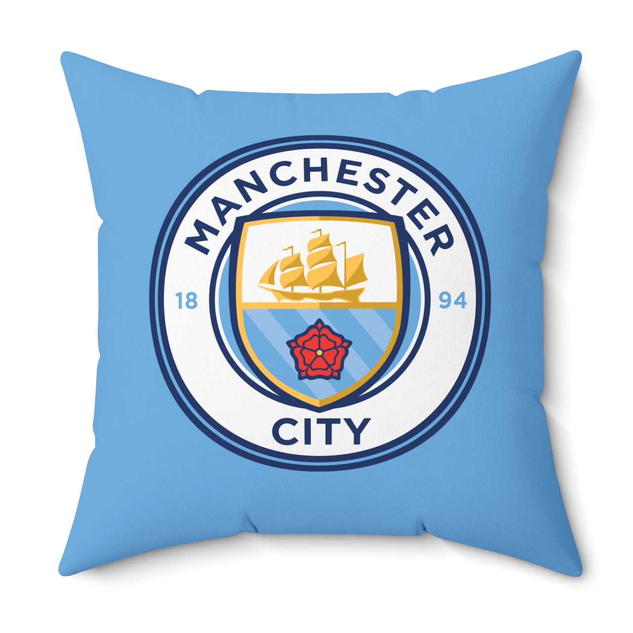 Manchester City Square Pillow