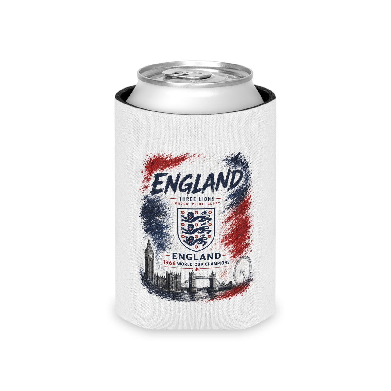 England Three Lions Can Cooler –  Drink Sleeve