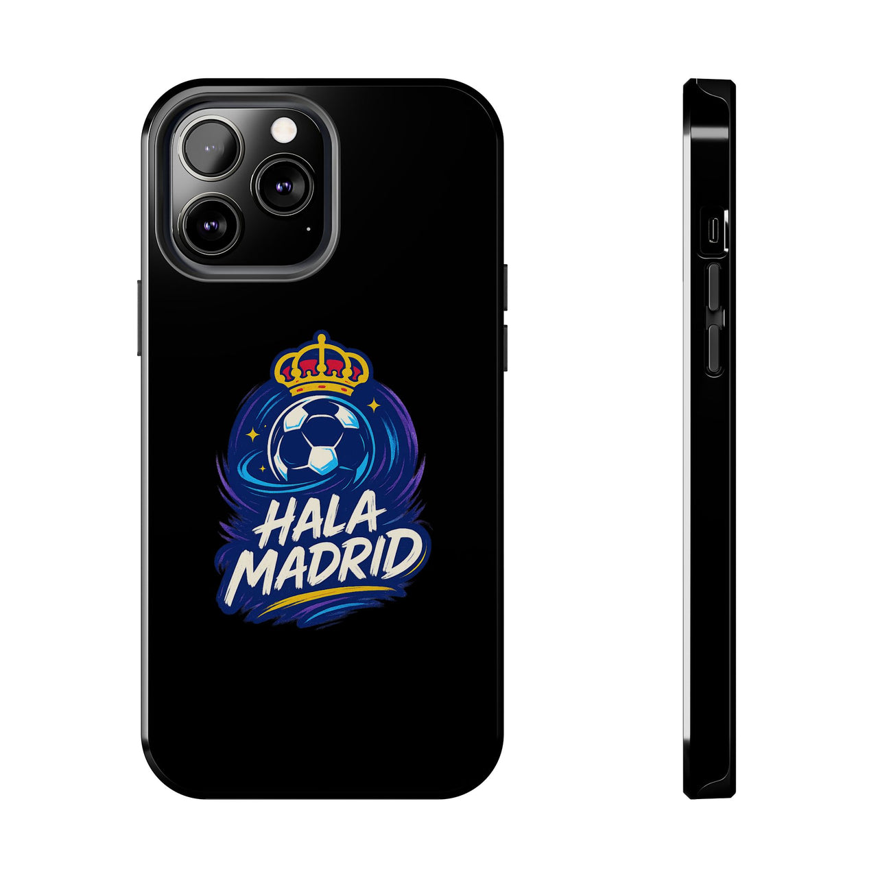Real Madrid 'Hala Madrid'  Tough Phone Case - Black