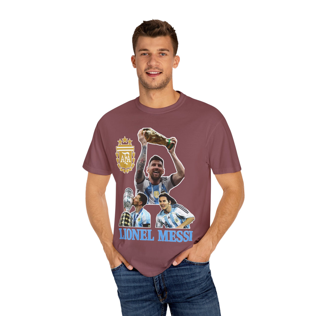 Lionel Messi Argentina Graphic Tee - Unisex