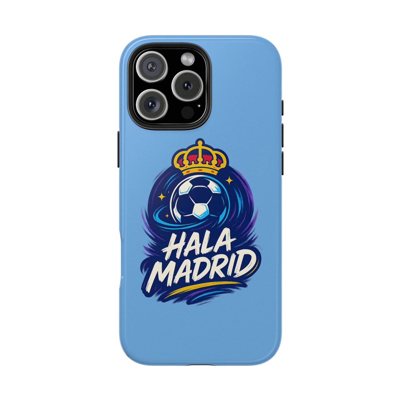 Real Madrid 'Hala Madrid' Tough Phone Case — Durable Soccer Fan Protective Case