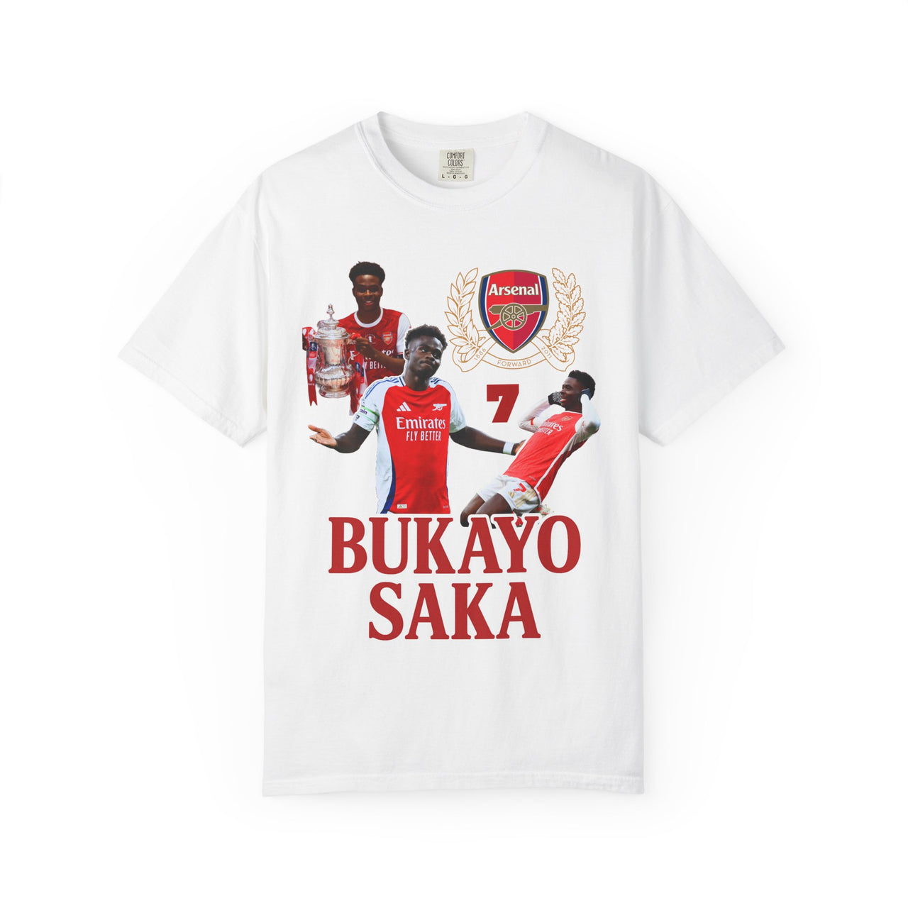 Bukayo Saka Graphic Tee - Unisex T-shirt