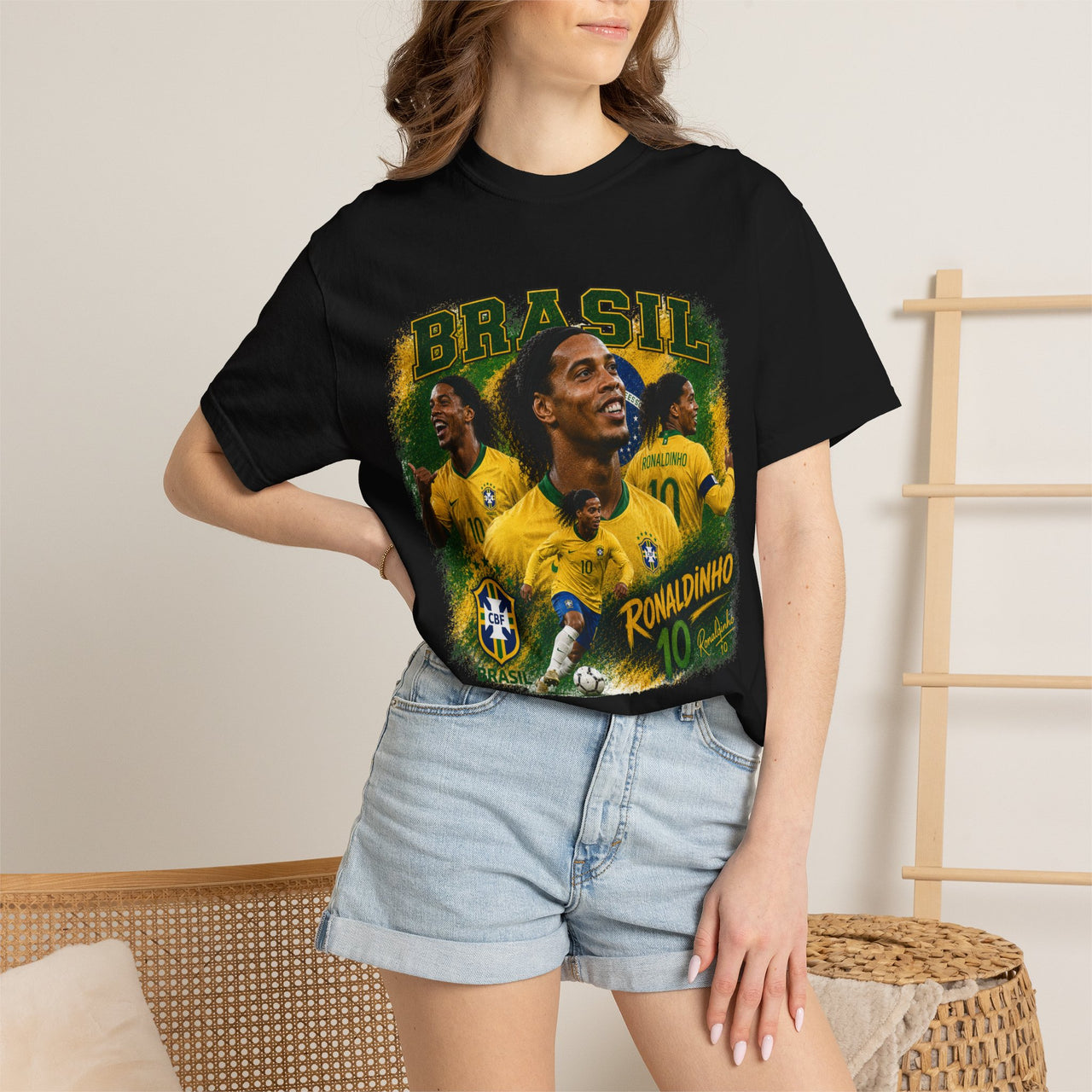 Ronaldinho Brazil Graphic Tee