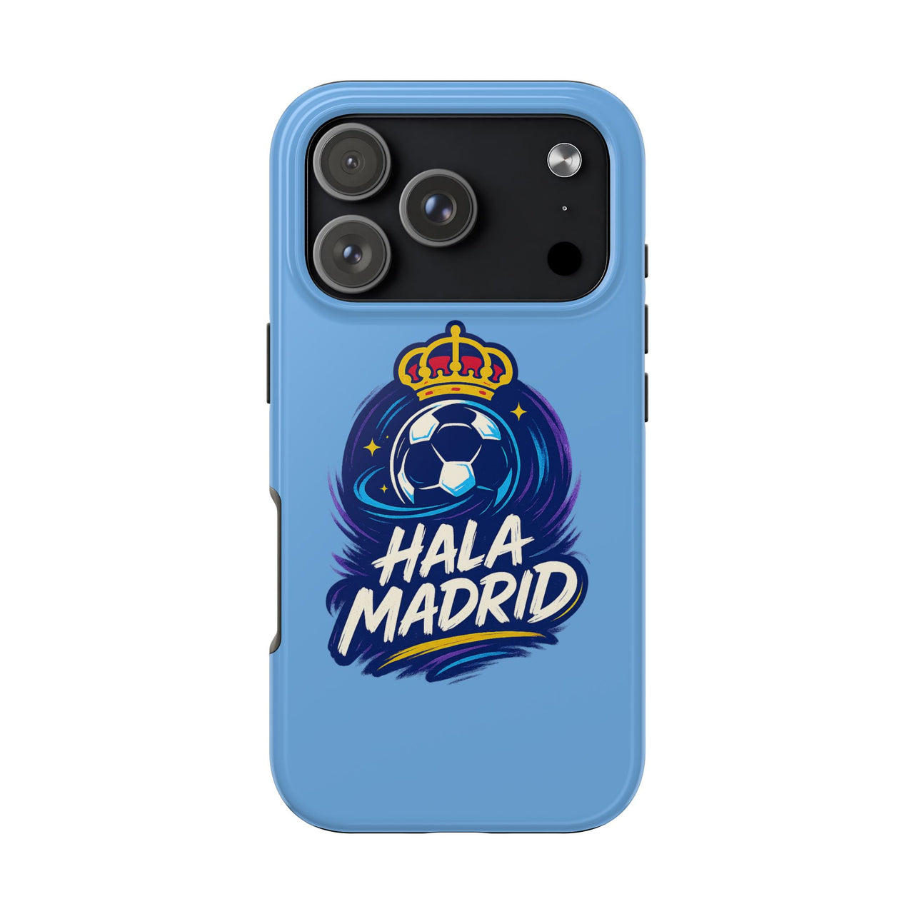 Real Madrid 'Hala Madrid' Tough Phone Case — Durable Soccer Fan Protective Case