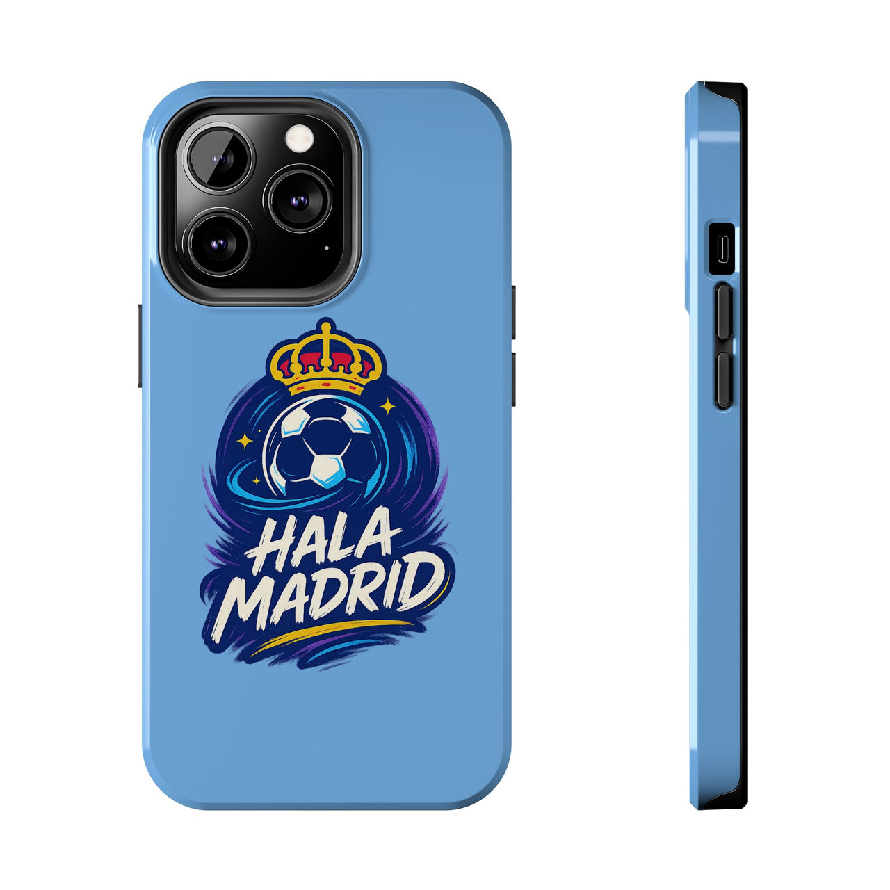 Real Madrid 'Hala Madrid' Tough Phone Case — Durable Soccer Fan Protective Case