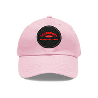 Thumbnail for Liverpool YNWA Dad Hat with Leather Patch (Round)