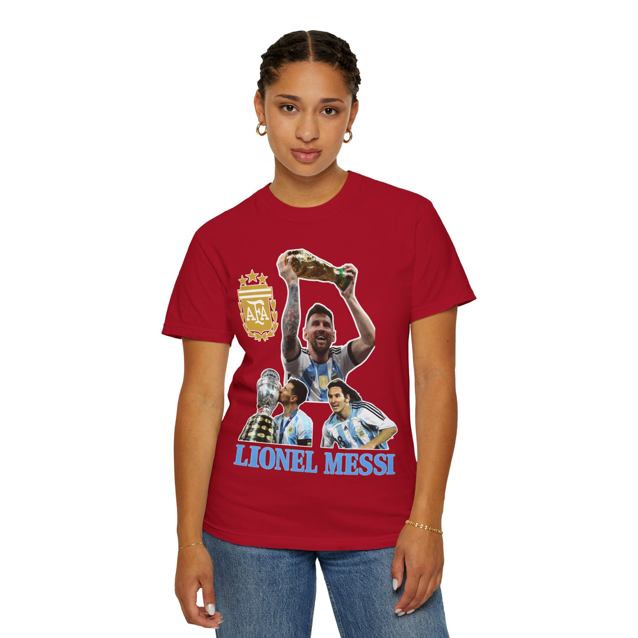 Lionel Messi Argentina Graphic Tee - Unisex