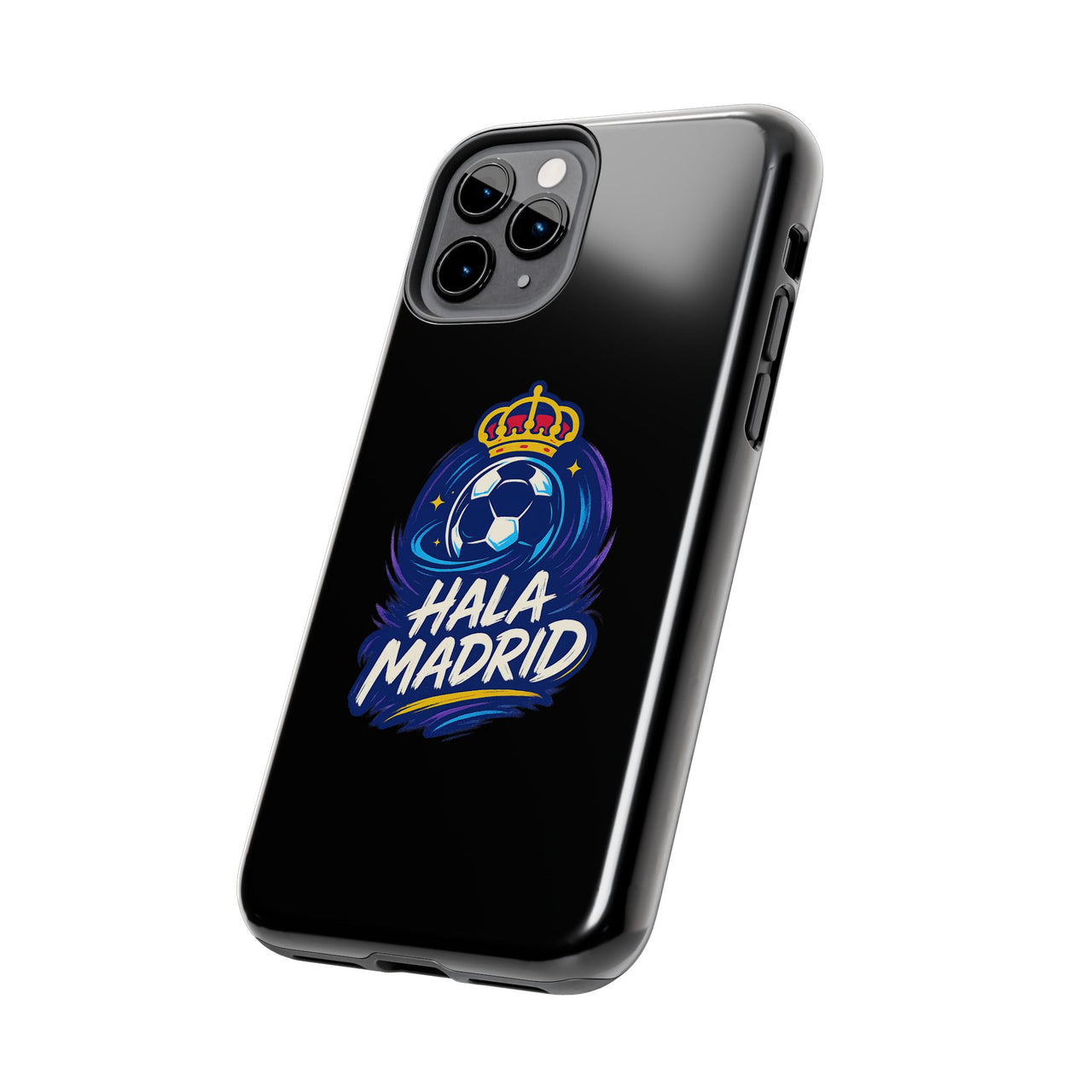 Real Madrid 'Hala Madrid'  Tough Phone Case - Black