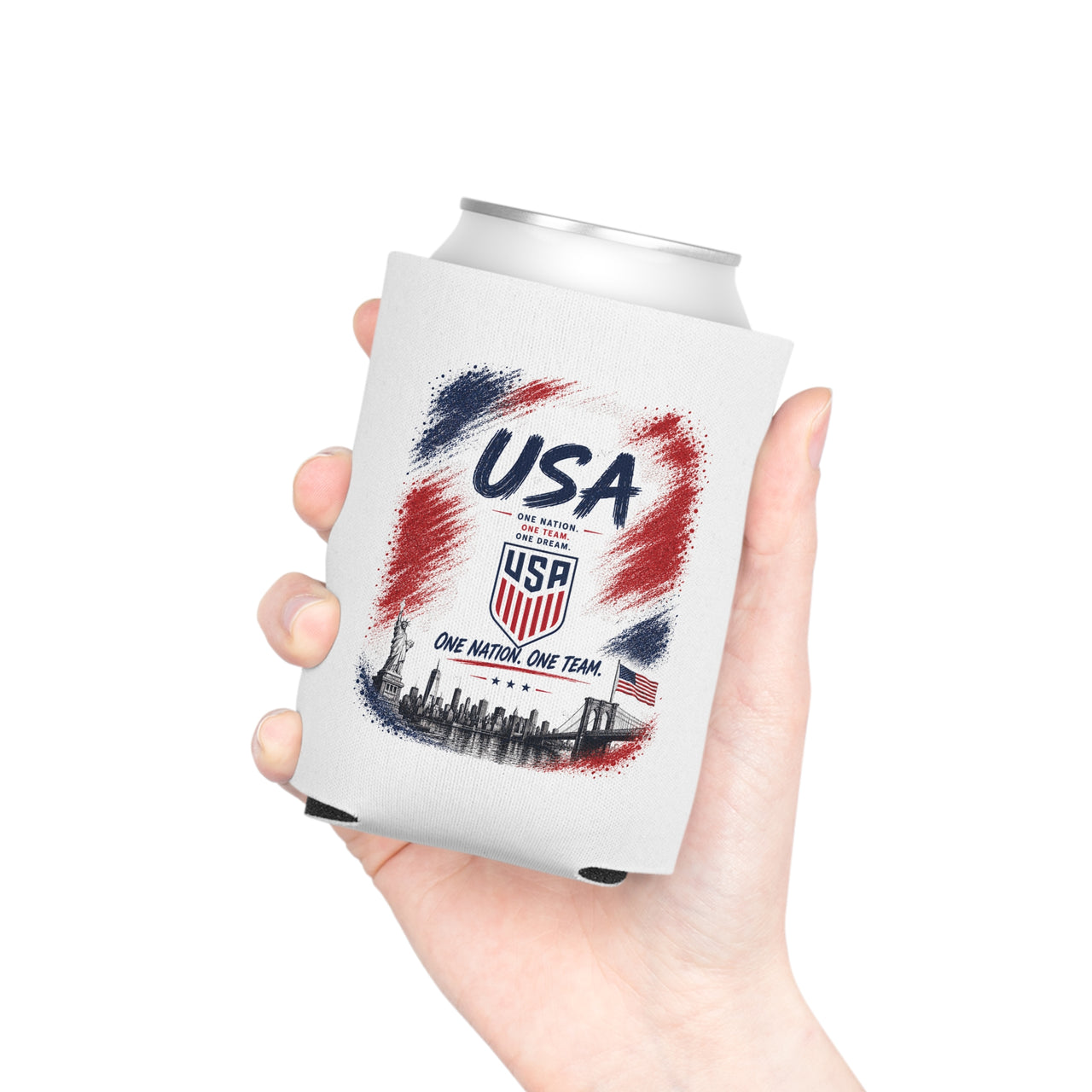 USA Nation Team Can Cooler - Drink Sleeve