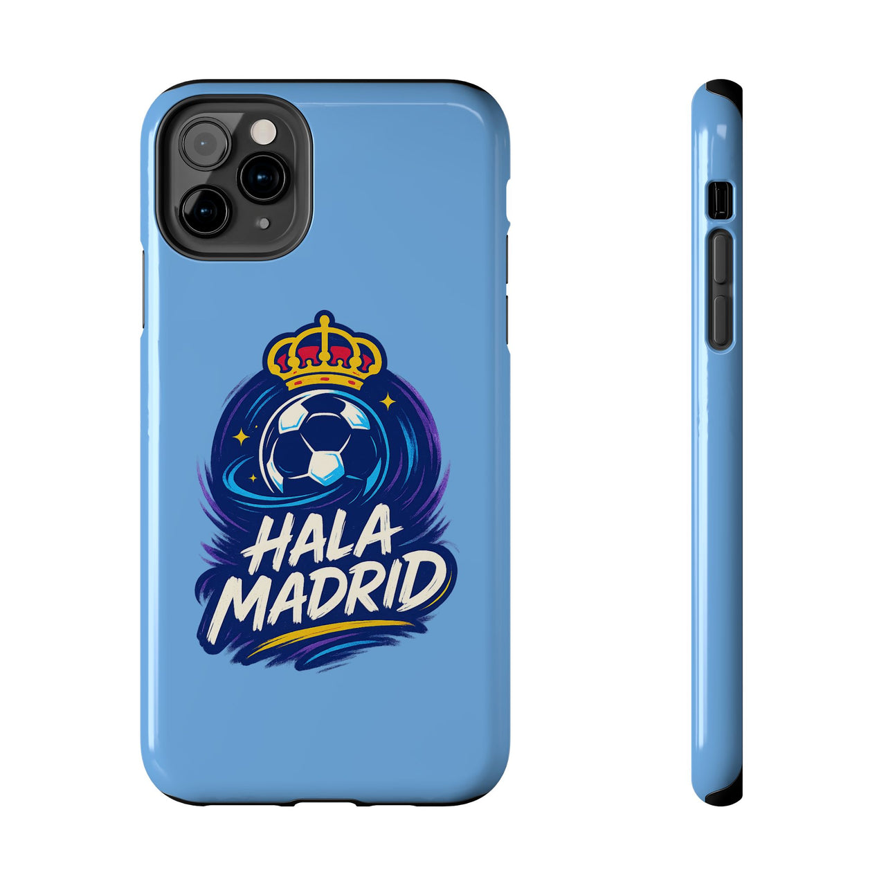 Real Madrid 'Hala Madrid' Tough Phone Case — Durable Soccer Fan Protective Case