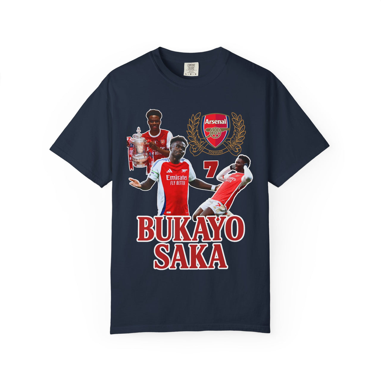 Bukayo Saka Graphic Tee - Unisex T-shirt