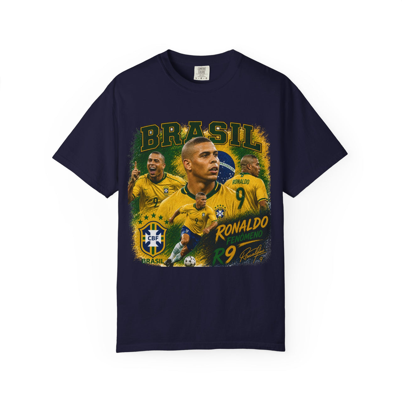 Ronaldo Phenomenon (R9) Brazil Graphic Tee